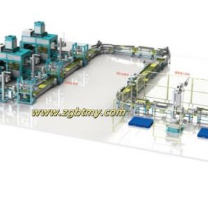 Automatic woven bag packing line